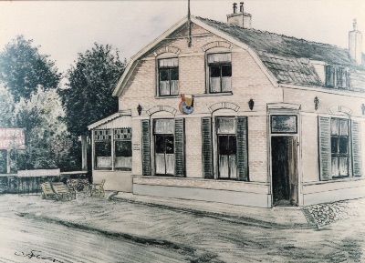 Voorkant van café de GroteSlok - Garderenseweg 62, Putten