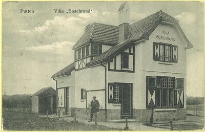 Villa Boschrand 1921 - Villa Boschrand omstreeks 1921 - Bosrand 49a, Putten
