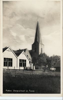 Dorpsschool en Toren - Kerkplein 5a, Putten