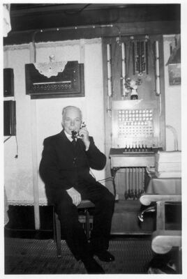 Beulekampersteeg 22, Kieft telefooncentrale