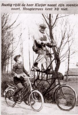 Huinerschoolweg 2, Kleijer op hoge fiets bew)